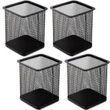 Metal Net office or Cutlery & Multi-Purpose Square shape Stand or Holder