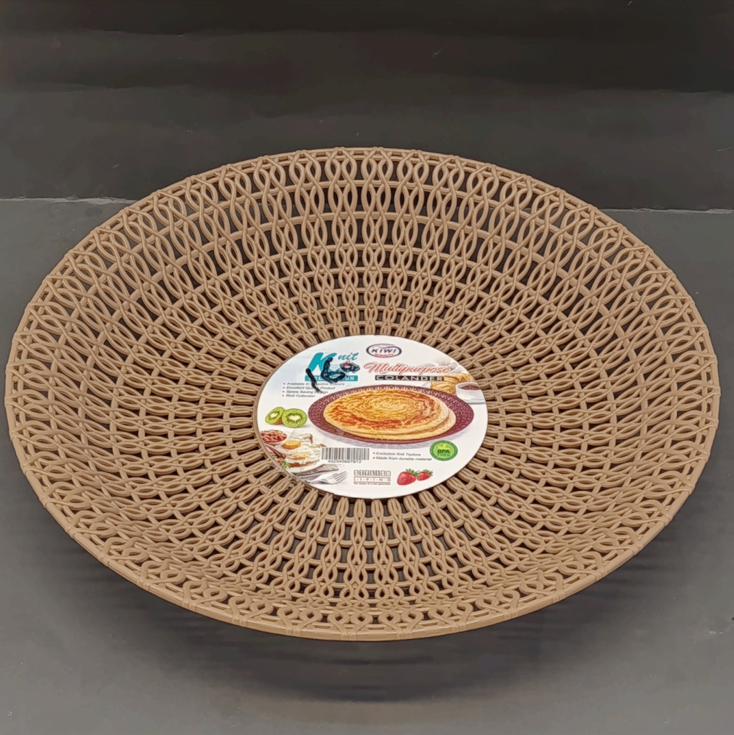 Plastic Roti Serving Chabbi Chapati and Nan Serving Plate (Multiple Colours Will be Sent)