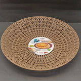 Plastic Roti Serving Chabbi Chapati and Nan Serving Plate (Multiple Colours Will be Sent)