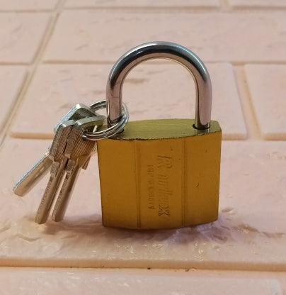 Rarlux Metal 38mm Small-Size Lock With ( 3-Keys )