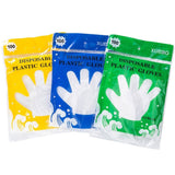 Pack Of 100pcs Multi-Purpose Disposable Plastic Hand Glove