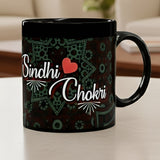 Sindhi Chokri printed High Quality Premium Ceramic 250ml Mug