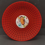 Plastic Roti Serving Chabbi Chapati and Nan Serving Plate (Multiple Colours Will be Sent)