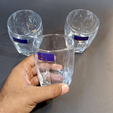 Delisoga JS3101-3 Pack Of 6pcs 280ml Glass Tumbler Set