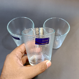 Delisoga Y5075A Pack Of 6pcs 255ml Glass Tumbler Set