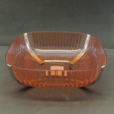 Elite Royal Fiesta Crystal Bowl Elegant Style Food Grade Material (Random Colours Will be Sent)