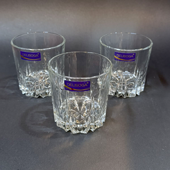 Delisoga Y5589-3 Pack Of 6pcs 300ml Glass Tumbler Set