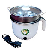 Wish Star 18cm Stainless Steel Non-Stick 450-watts Multi-Functional Steamer Cooker Pot