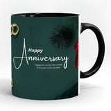 Happy Anniversary Printed High Quality Premium Ceramic 250ml Mug