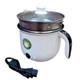 Wish Star 18cm Stainless Steel Non-Stick 450-watts Multi-Functional Steamer Cooker Pot