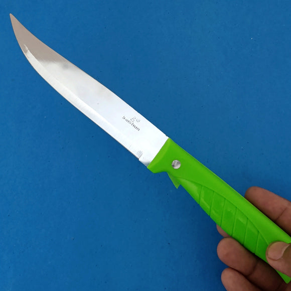 Stainless Steel 8.5 inches Kitchen Knife With Plastic Handle