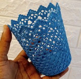 Areesha Small-Size Plastic Storage Basket ( Random Colors Will Be Sent )