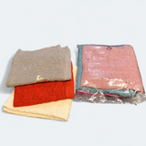 Pack Of 3pcs Small-Size Soft Water Absorbent Cotton Kitchen Cleaning Towel Cut Pieces
