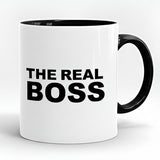 The Real Boss Printed High Quality Premium Ceramic 250ml Mug