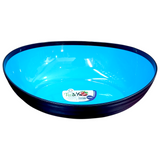 Orient Twix 1Pcs Large Size Plastic Oval-Shape Storage Bowl ( Random Colors Will Be Sent )
