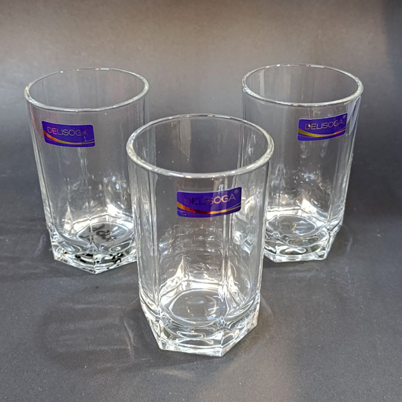 Delisoga Y5975-2 Pack Of 6pcs 290ml Glass Tumbler Set