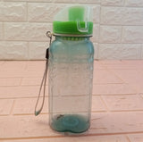 Jojo 650ml Transparent Plastic Water Bottle ( Random Colors Will Be Sent )