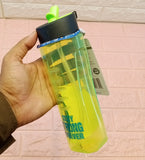 Safari Royal 750ml  Transparent Plastic Water Bottle ( Random COLORS Will Be Sent )
