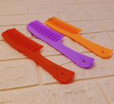 Plastic Hair Comb (Random Color Will be Sent)
