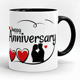 Happy Anniversary Printed High Quality Premium Ceramic 250ml Mug