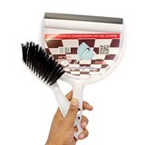 Dustpan & Brush Sweeper Set Plastic Small Size (Random Colors Will be sent)