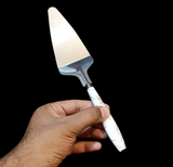 Stainless Steel Pizza & Cake Carry Scoop Shovel With Side Cutter