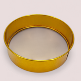 Stainless Steel Pack Of 2Pcs Small & Large Round Flour Strainer Set