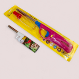 Buy One Get One FREE Flame Kitchen Gas Lighter Stove Igniter With REFILL With Small Stove Lighter ( Random Colors Will Be Sent )