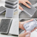 Pack Of 3pcs Hard Scrub Cleaning Dish Washing Foam Sponge