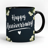 Happy Anniversary Printed High Quality Premium Ceramic 250ml Mug