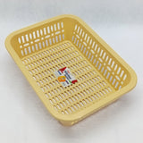 Kitchen Multi-purpose Plastic Small-Size Storage Basket (Random Colors Will be sent)