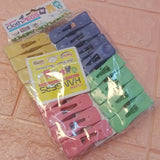 Pack Of 16pcs Plastic Laundry Small-Size Cloth Pegs Clips