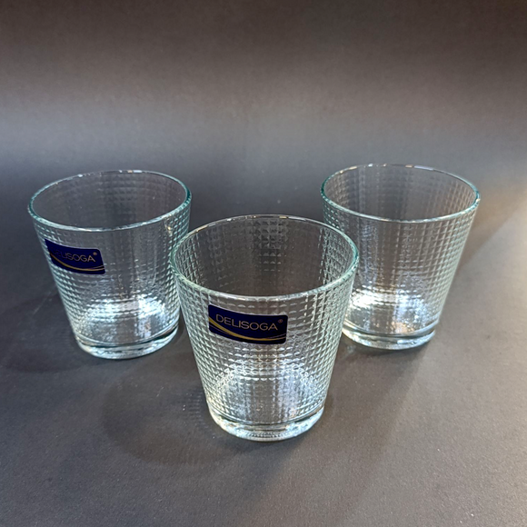 Delisoga Y5075A Pack Of 6pcs 255ml Glass Tumbler Set