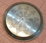 Stainless Steel Medium-Size 10-Inches Milk & Pot Top Strainer LID To Protect From Bugs ( Doodh Jali )