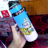 Sports Stainless Steel 800ml Water Bottle Hot & Cool ( Random Colors Will Be Sent)