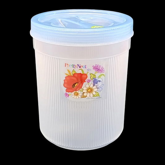 Pretty Neat 800ml plastic Multi-Purpose Storage Jar (Random Colors Will be sent)