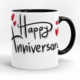Happy Anniversary Printed High Quality Premium Ceramic 250ml Mug
