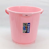 Toyo Opaque 38L Plastic Bathing Balti Bucket ( Random Colors Will Be Sent )