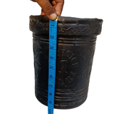 Black Coloured Small-Size Plastic Dustbin(No-1)
