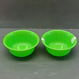 Pack Of 2pcs Appollo Premio Medium Size Plastic Piyali Bowl ( Random Colors Will Be Sent )