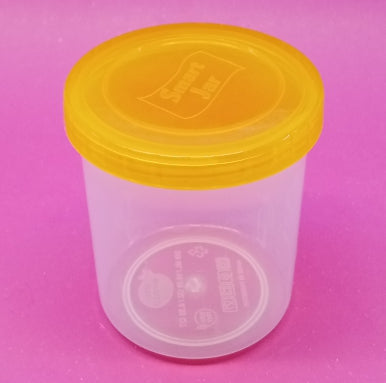 Appollo Bundle Pack Of 12pcs Medium & Small Size Plastic Heavy-Duty Food Jar Set ( Random Colors )