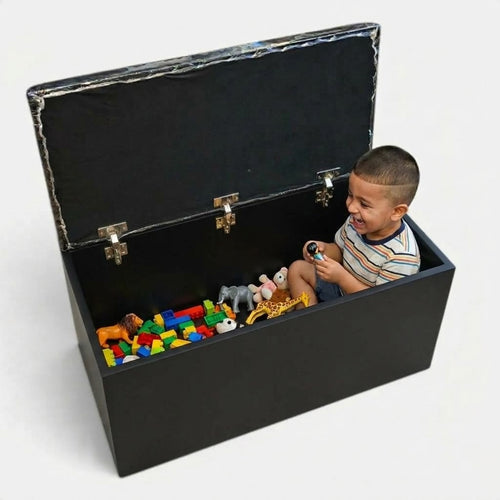 2-In-1 Storage Ottoman Box