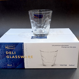 Delisoga Y5075B Pack Of 6pcs 260ml Glass Tumbler Set