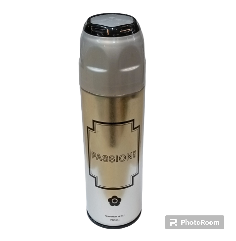 Passion Fragrance 200ml Gas Perfumed Body Spray