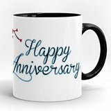 Happy Anniversary Printed High Quality Premium Ceramic 250ml Mug