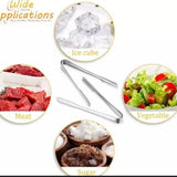 Stainless Steel Small-Size Salad & Pasta Tong or Chamta