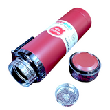 Sports Fashion Stainless Steel 1-Litre Water Bottle Hot & Cool ( Random Colors Will Be Sent )