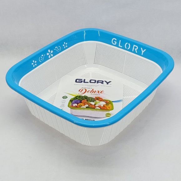 Omega Glory Medium Size Drain Plastic Basket (Random Colors Will be Sent)