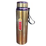 Sports Stainless Steel 1-Litre  Water Bottle Hot & Cool ( Random Colors Will Be Sent)