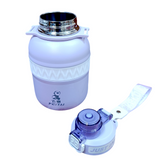 Just in Vacuum Stainless Steel 800ml Water Bottle Hot & Cool(Random Colors Will be sent)